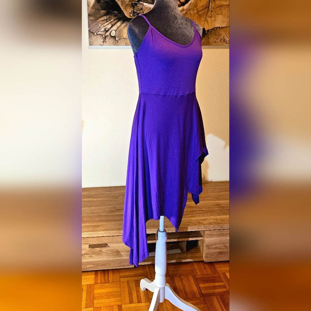Venus Purple High Low Dress size M